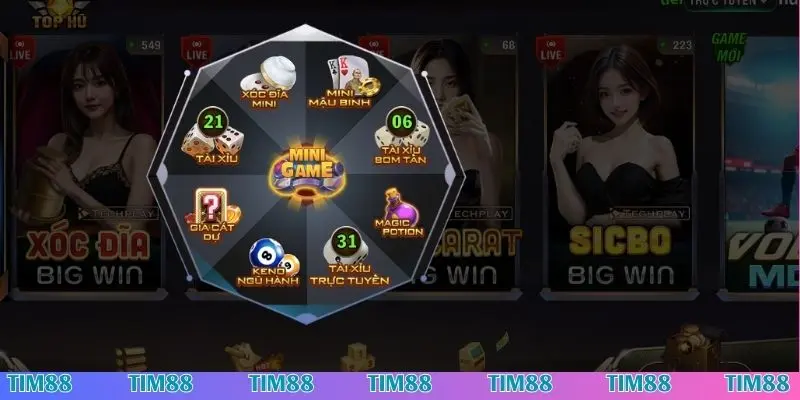 Minigame cược nhanh nhận thưởng siêu tốc