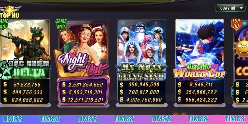 JTIM88 cung cấp kho game khủng
